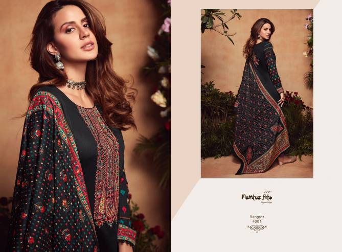 Rangrez By Mumtaz 4001-4008 Dress Material Catalog